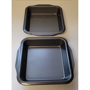 8 x 8-Inch Square Baking Pan with Lid Stainless Steel Square Cake Brownie Pa